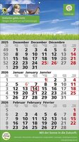 Papierwandkalender Standard 2 plus