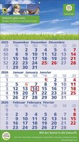 Papierwandkalender Standard 2 plus