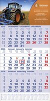 Papierwandkalender Top 12