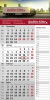 Papierwandkalender Memo
