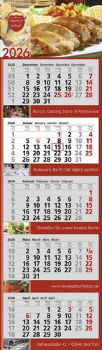 Papierwandkalender Premium 5