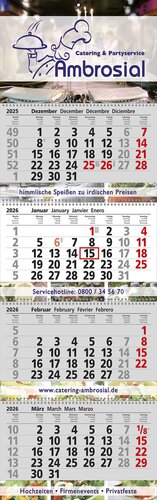 Papierwandkalender Exclusiv 3