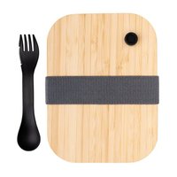 LunchBox aus Glas mit Bambusdeckel