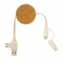 Kork und Weizen 6in1 Ladekabel
