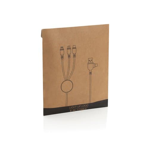 Light-Up Logo 6-in-1 Kabel