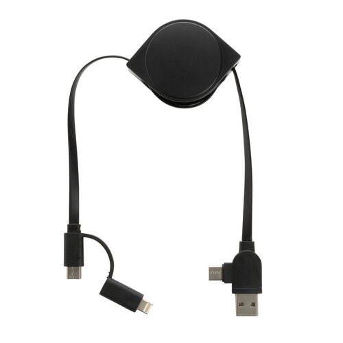 6-in-1 Kabel aus TPE und RCS Standard recyceltem Kunststoff
