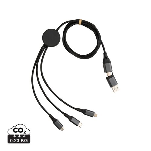 Terra 120cm 6-in-1-Kabel aus RCS recyceltem Aluminium