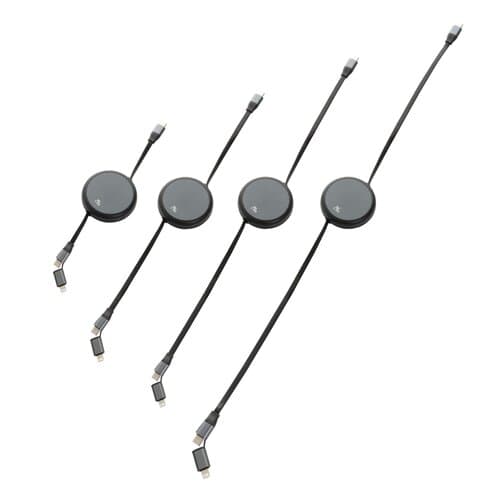 Terra ausziehbares 240W 2-in-1 Kabel aus RCS rec. Aluminium