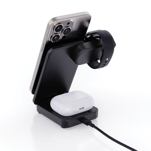 Urban Vitamin Arcadia 15W 3in1 Magnet-Charger aus RCS rABS