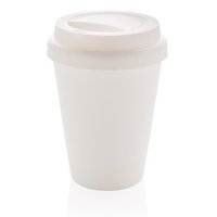 Wiederverwendbarer doppelwandiger Kaffeebecher 300ml