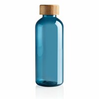 RCS rPET Flasche mit BambusDeckel