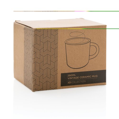 Vintage Keramiktasse, 280ml