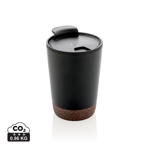 RCS recycelter Edelstahl-Kaffeebecher mit Kork