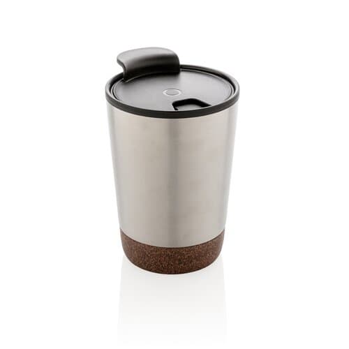 RCS recycelter Edelstahl-Kaffeebecher mit Kork
