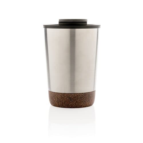RCS recycelter Edelstahl-Kaffeebecher mit Kork