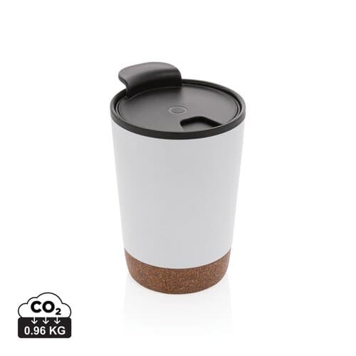 RCS recycelter Edelstahl-Kaffeebecher mit Kork