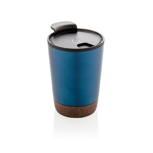 RCS recycelter Edelstahl-Kaffeebecher mit Kork