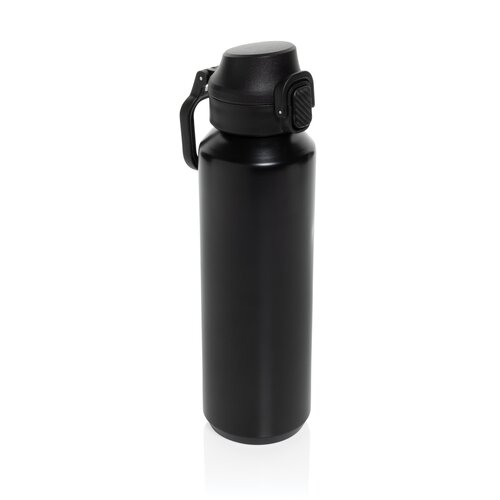 Via RCS Re-Steel Sportflasche mit Verschluss, 600ml