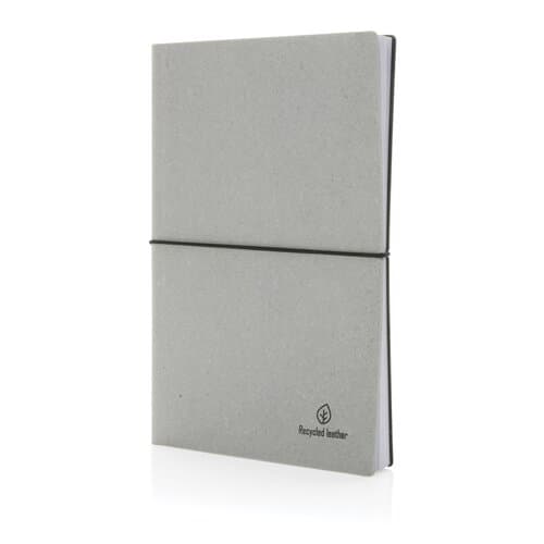 A5 Notizbuch aus GRS recyceltem Leder