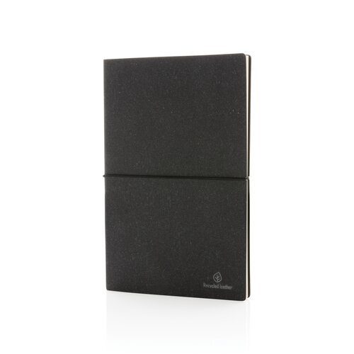 A5 Notizbuch aus GRS recyceltem Leder