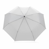 20.5" Impact AWARE™ RPET 190T Pongee Bambus Mini-Schirm
