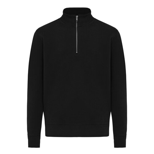 IQONIQ Elgon Quarter-Zip-Sweater aus rec. Baumwolle