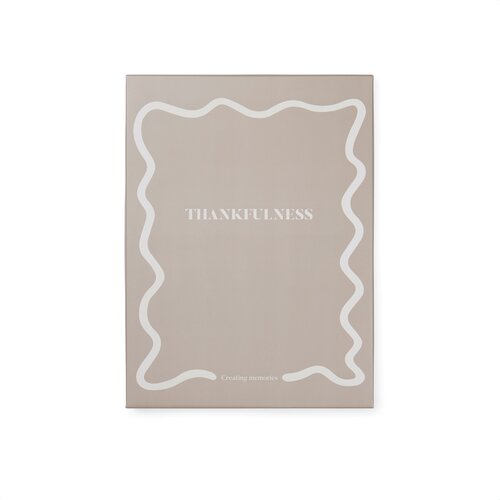 VINGA Thankfulness GRS-recyceltes Papierjournal
