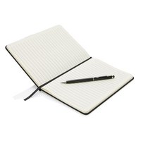 Basic Hardcover PU A5 Notizbuch mit StylusStift