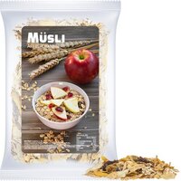 Müsli ApfelCranberry ca 60g Express MaxiTüte mit Etikett