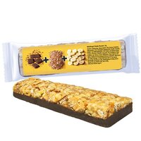 Müsliriegel SchokoBanane 25g Express Flowpack mit Etikett