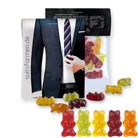 Bio Gummibärchen ohne Gelatine ca 15g Express MidiTüte mit Werbereiter