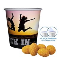 Erdnüsse Paprika ca 30g Snackbecher Mini