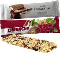 Bio Knusperriegel CranberryMandel ca 25g Flowpack