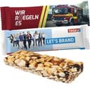 Bio NussMix Riegel Midi, ca. 25g, Flowpack in individuell