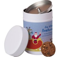 Bio Cookie SchokoHaselnuss ca 100g Metalldose Maxi
