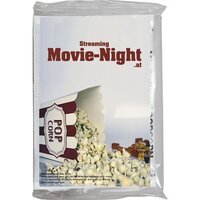 Mikrowellen Popcorn salzig ca 100g transparente Folie