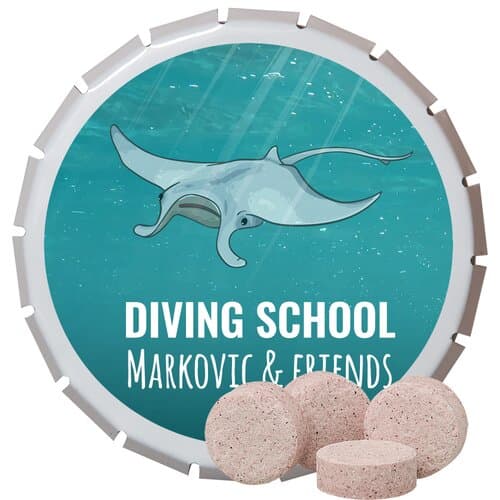 Bio Acerola-Kirsch Drops, ca. 20g, Klick-Klack Dose weiß