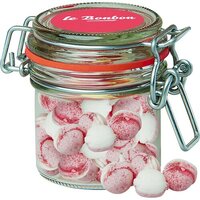ErdbeerJoghurt Bonbons ca 60g Bonbonglas Mini