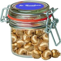 Goldnüsse Bonbons ca 60g Bonbonglas Mini