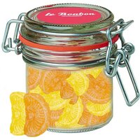 Zitrone und Orangen Bonbons ca 60g Bonbonglas Mini
