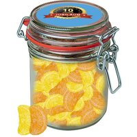Zitrone und Orangen Bonbons ca 200g Bonbonglas Maxi