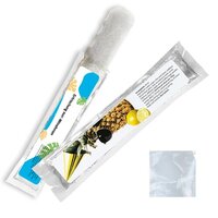 Wassereis Zitrone weiß 40 ml Express Schlauchtüte mit Etikett