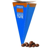 Bio SchokoErdnüsse ca 30g PräsentPyramide