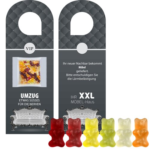 Bio Gummibärchen, ca. 10g, Türhänger