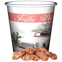 Feuergebrannte Mandeln ca 40g Snackbecher Mini