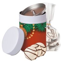 SchokoPfeffernuss ca 100g Beutel in Metalldose Maxi
