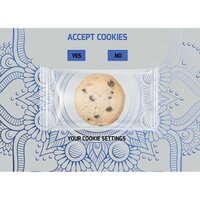 Bio Cookie SchokoOrange ca 7g Werbekarte