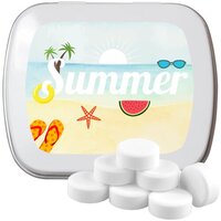 Bio Pfefferminz Drops ca 20g Mintdose weiß