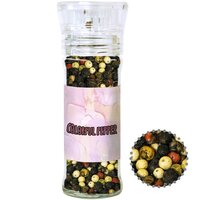 Gewürzmischung bunte Pfefferkörner ca 45g transparente Gewürzmühle
