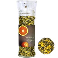 Gewürzmischung OrangenPfeffer ca 45g transparente Gewürzmühle